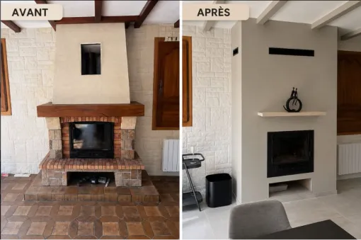 Rénovation de cheminée à Saintes, Saintes, S.A.R.L PIAUD Rénovation