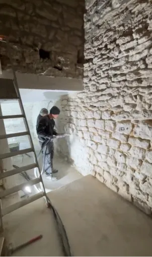 Rénovation de cave voûtée à Saintes, Saintes, S.A.R.L PIAUD Rénovation